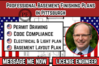 create professional basement finishing plans in pittsburgh