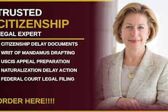 prepare legal documents for citizenship delays