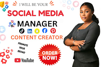 be your social media manager social media marketing manager social media post