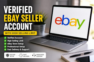 create verified ebay seller account with high selling limit