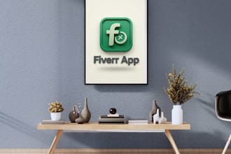 create 3d unique and professional logo 100