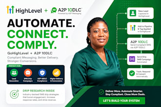setup a2p phone verification, gohighlevel funnel, ghl a2p 10dlc, ghl automation