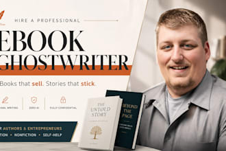 ghostwrite nonfiction ebook ghostwriter self help ebook writer book publishing
