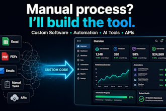 build your custom software tool