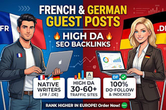 publish german and french niche guest posts