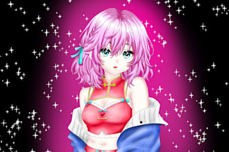 draw pfp anime art illustration