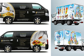 design vehicle wrap, car wrap, truck wrap, van wrap food truck wrap vehicle wrap