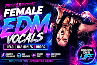 record female pop singer edm vocalist singer female toplines singer
