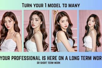 create ai virtual girl ai girl model ai influencer model ai girl