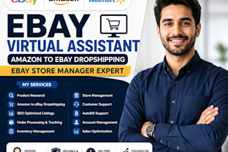 do ebay virtual assistant amazon to ebay dropshipping ebay store manager expert