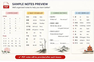 teach beginner chinese language and hsk 1 lessons