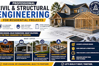 be your civil and structural engineer for structural design