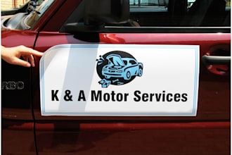 design car magnet, magnetic signs for vehicles, truck