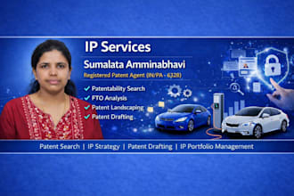 provide expert patent search, drafting, prosecution and landscape analysis