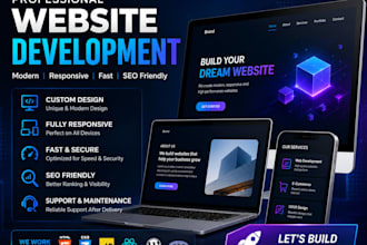 develop business website design, redesign webiste, wordpress design