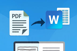 convert PDF to word or excel with perfect formatting