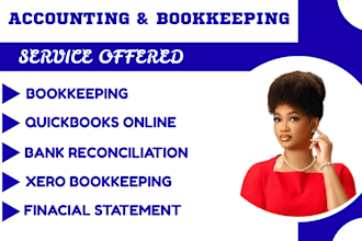 do quickbooks online bookkeeping cleanup, bank reconciliation, xero bookkeeping