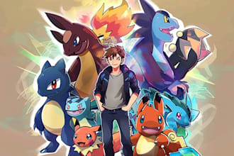 draw you with your pokemon team