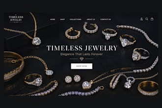 build jewelry shopify store fashion store fashion website necklace store earring