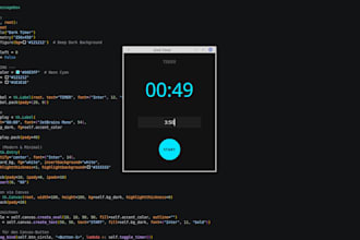 programm you tkinter interfaces