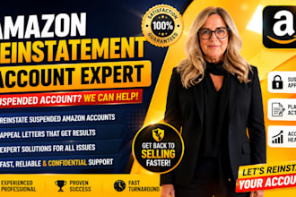 write amazon suspension poa, fix amazon violation and reinstate amazon accounts