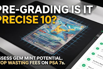 provide a psa cgc and bgs pregrading for your pokémon cards