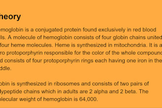 make biology and medical study notes for students