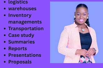 craft on procurement, supply chain, logistics and transportation