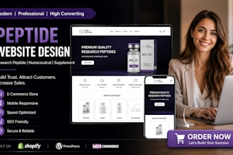 design a complaint peptide, research peptide store, nutraceutical store