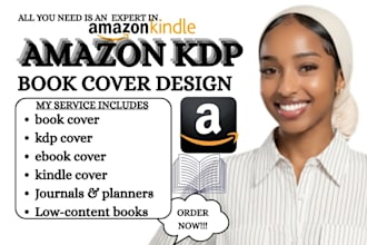 fix, design, edit your book cover for amazon kdp requirements