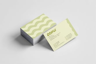 design a business card