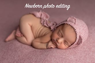 do newborn retouching photo editing