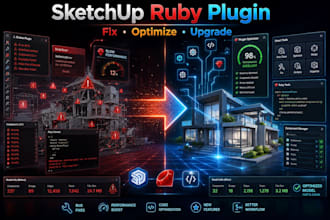 fix, optimize and upgrade your sketchup ruby plugin