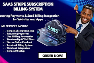 build stripe subscription billing system for your saas softwares