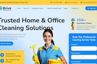 design modern cleaning website house cleaning airbnb office cleaning website
