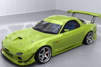 create solidbody 3d vehicle for cfd, 3d car bodykits, solidworks,cnc manufacture
