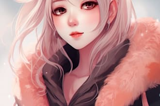 do a anime character
