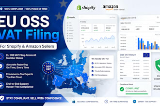 do eu oss vat filing for shopify and amazon sellers