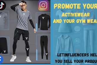 recruit fitness influencers to promote gym wear and activewear brands