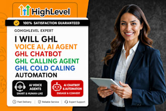 ghl voice ai, ai agent ghl chatbot ghl calling agent ghl cold caling automation