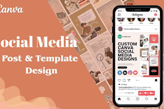 design professional instagram and linkedin carousel posts in canva