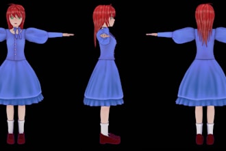 do stylized handpainted 3d characters