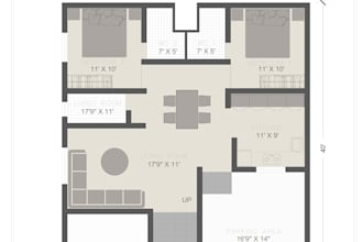 draw 2d floor plan and house plan in autocad