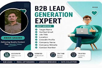 do b2b lead generation and targeted email list building