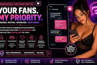 be your professional onlyfans chatter and dm manager