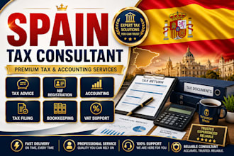 handle spain tax, nif registration, accounting, and tax advice