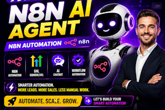 build n8n ai agent n8n automation ghl gohighlevel ai chatbot workflow automation