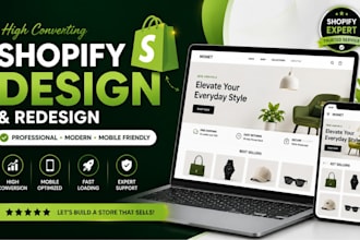 shopify store design shopify store redesign shopify website design shopify
