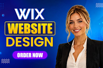 design, redesign wix website or wix ecommerce store