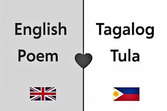 write a heartfelt custom poem in english or tagalog
